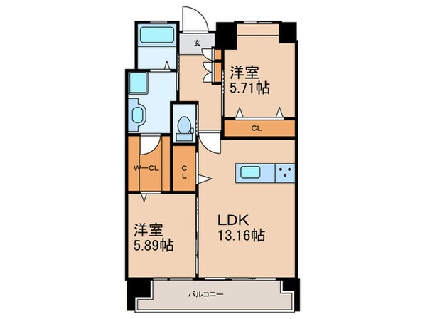 LEGEND　TAKAMIの物件間取画像